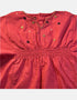 Embroidered Smocked Baby Top